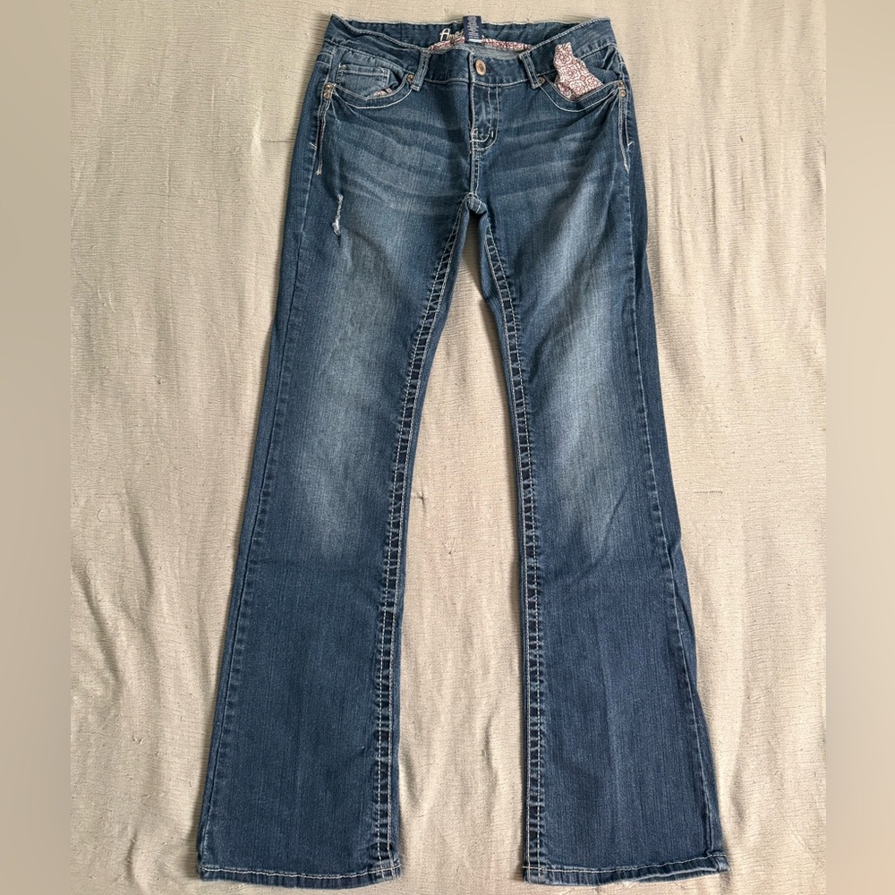 Amethyst Jeans Women's Classic Blue Boot Cut